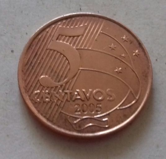 5 сентаво, Бразилия 2005 г.