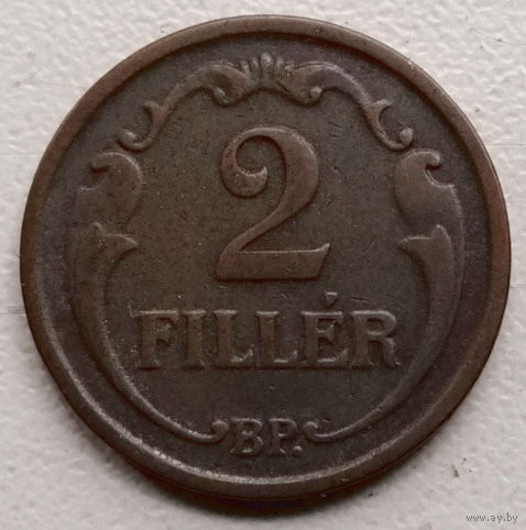 Венгрия 2 филлер 1939