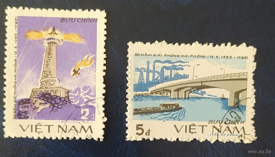 Вьетнам 1985 30л осв. г. Хайфона.