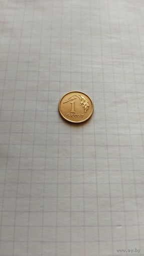 1 грош 1997 г. Польша.