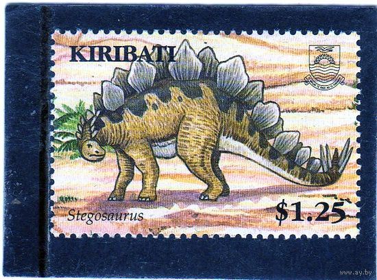 Кирибати. Mi:KI 1015. Динозавры. Стегозавр. 2006.