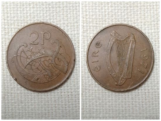 Ирландия 2 пенса 1971/FA