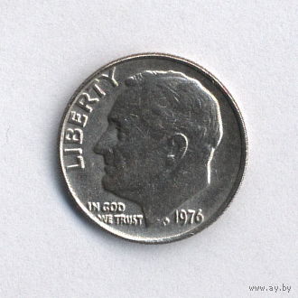 США, 10 центов 1976 г.