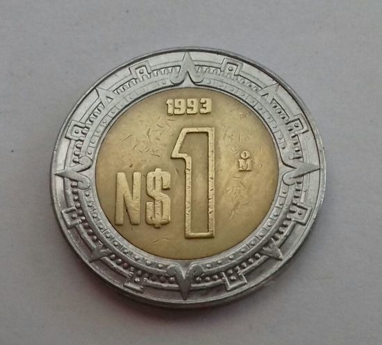 1 песо, Мексика 1993 г.