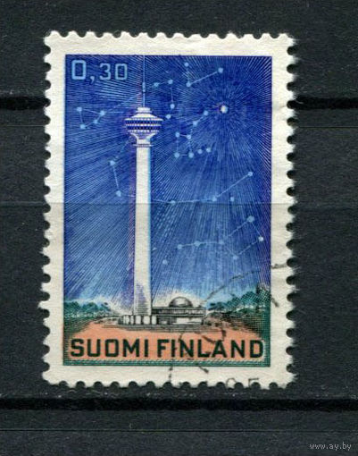 Финляндия - 1971 - Телебашня Нясиннеула - [Mi. 692] - полная серия - 1 марка. Гашеная.  (Лот 169AP)