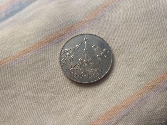 Германия 5 марок, 1979 100 лет со дня рождения Отто Гана (G) медно-никель