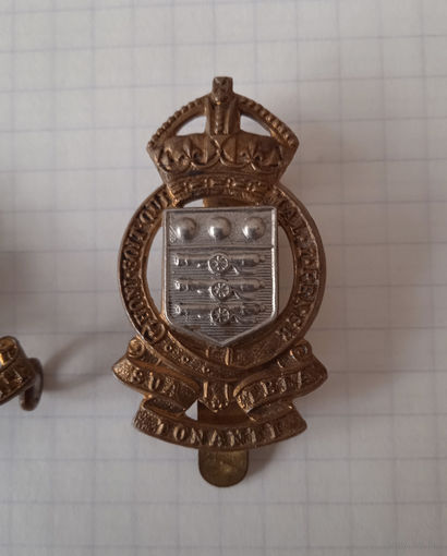 Кокарда  Royal Army Ordance Corps  Англия