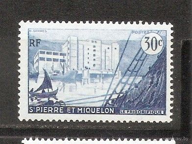 КГ Сен-Пьер и Микелон 1955 Порт