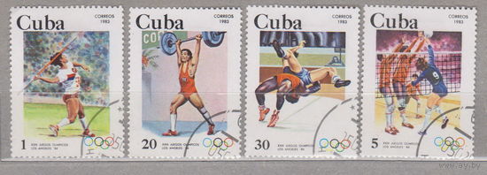 Спорт Олимпийские игры Куба 1983  год  лот 16