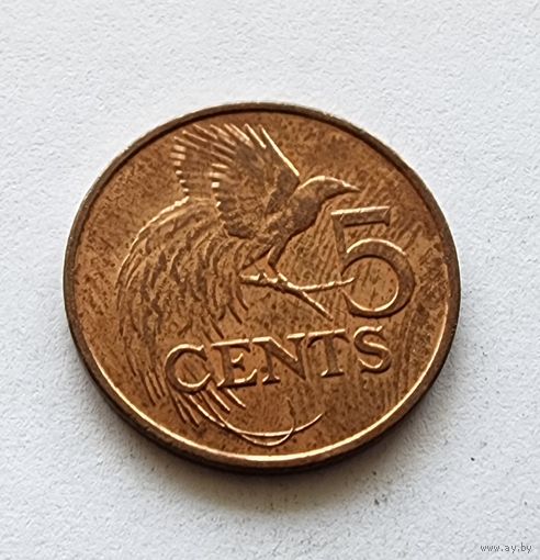 Тринидад и Тобаго 5 центов, 2015