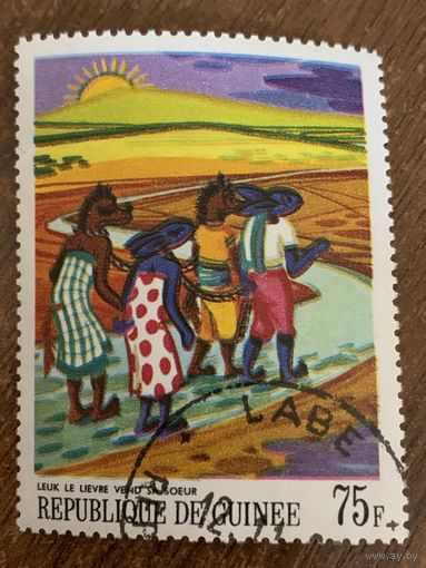 Гвинея 1968. Легенды Гвинеи и сказки. Марка из серии