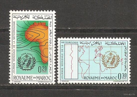 Марокко 1963 Карта