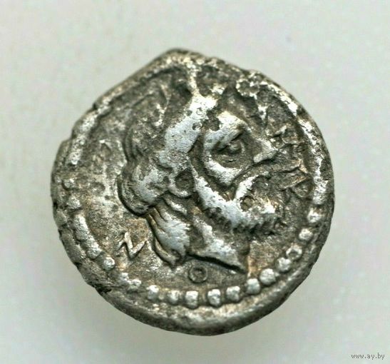 Греция. Малая Азия (Киликия). 4 век до н.э., Обол.0,70 г  10 мм. Голова Афины справа