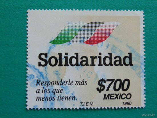 Мексика 1990г. Солидарность.