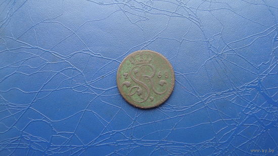 1 грош 1768                                                                                               (3080)