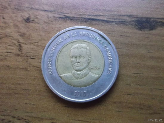 Доминиканская республика 10 песо 2007
