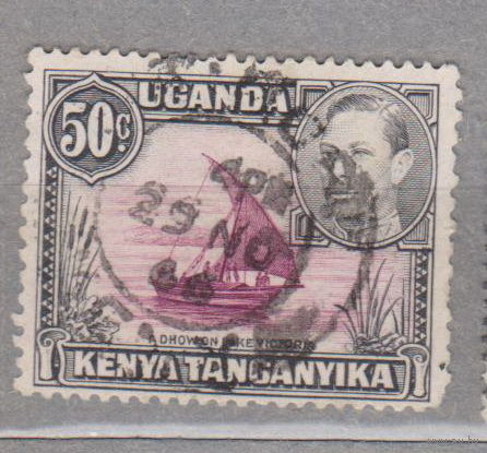 Кения Уганда Танганьика 1938 король Георг 6 Известные люди  1938 год лот 1