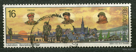 50-летие освобождения страны. Бельгия. 1994. Полная серия 1 марка