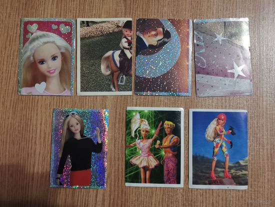 Наклейки для альбомов Barbie Sindy Барби Синди. Обычная - 1 руб. Блестящая - 2 руб.