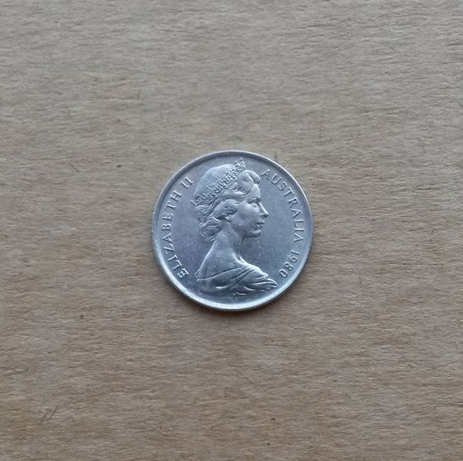 Австралия, 5 центов 1980 г., Елизавета II (1952-2022)
