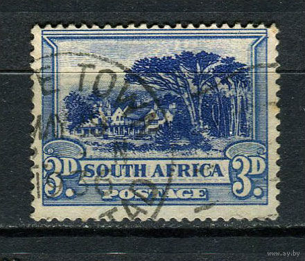Южная Африка - 1930/1945 - Архитектура 2Р - [Mi.55] - 1 марка. Гашеная.  (Лот 89CL)