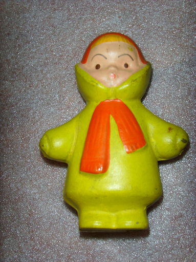 Кукла . Резиновая игрушка СССР