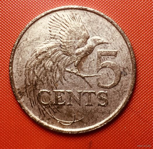 30-26 Тринидад и Тобаго, 5 центов 1990 г.