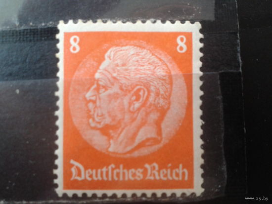 Германия 1933 Стандарт рейхспрезидент Гинденбург, вз2*Мих-20 евро