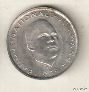 Руанда 1 франк 1965