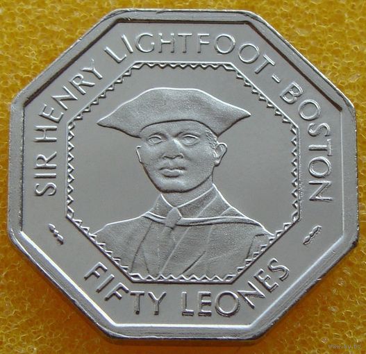 Сьерра - Леоне. 50 леоне 1996 год   KM#45
