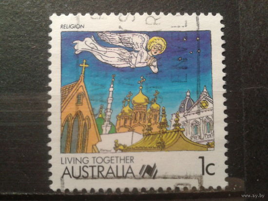 Австралия 1988 Религия, комикс 1 цент