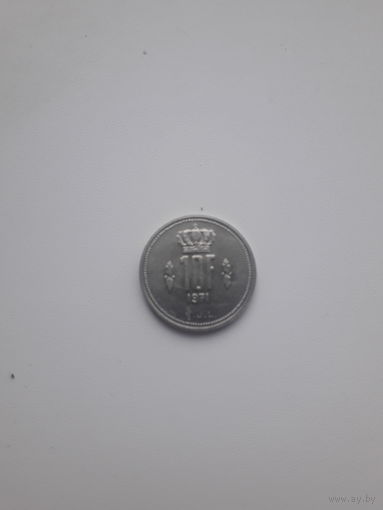 ЛЮКСЕМБУРГ 10 франков 1971 год