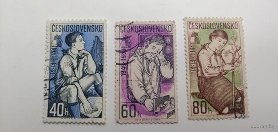 Чехословакия 1959. 10-летие пионерской организации Чехословакии. 1949-1959 гг.