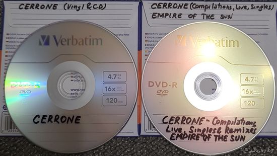 DVD MP3 дискография CERRONE (CD & LP rip), EMPIRE OF THE SUN - 2 DVD