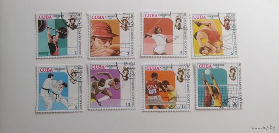 Куба 1980. Олимпийские игры в Москве. Полная серия