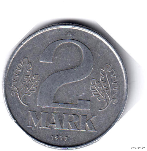 ГДР. 2 марки. 1977 г.