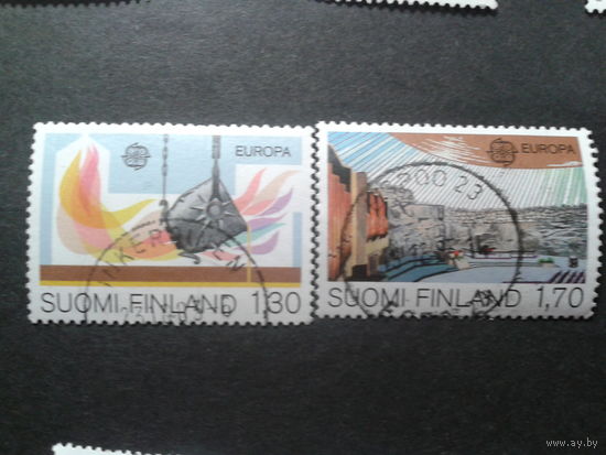 Финляндия 1983 Европа полная серия
