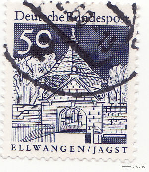 Ворота замка, Эльванген/Ягст 1967 год