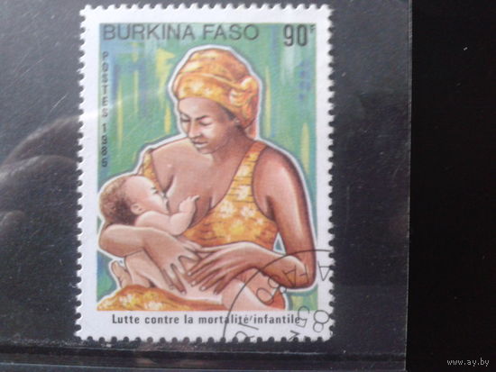 Буркина Фасо 1986 Компания по выживанию, кормящая мать