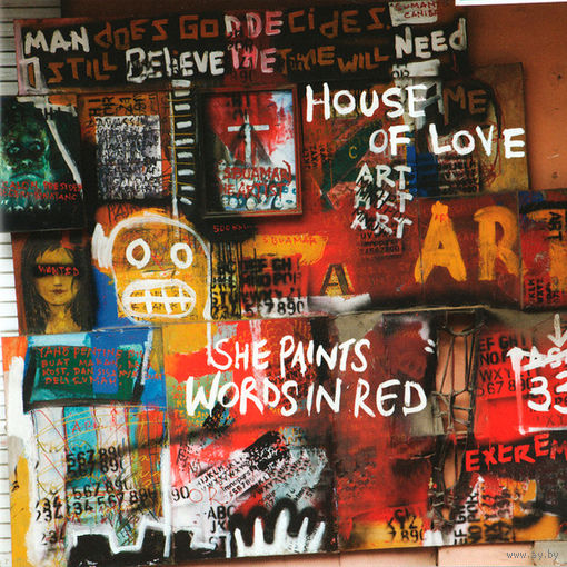 House Of Love She Paints Words In Red