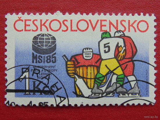 Чехословакия 1985г. Спорт.
