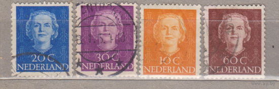 Королева Джулиана Известные люди Нидерланды 1949-51 год лот 1079