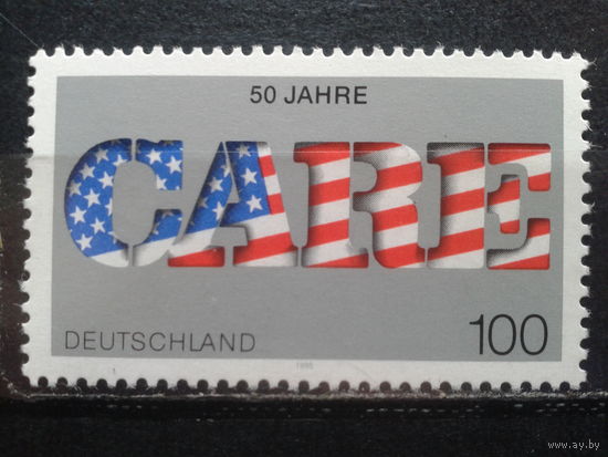 Германия 1995 50 лет организации Помощь и забота**Михель-1,2 евро