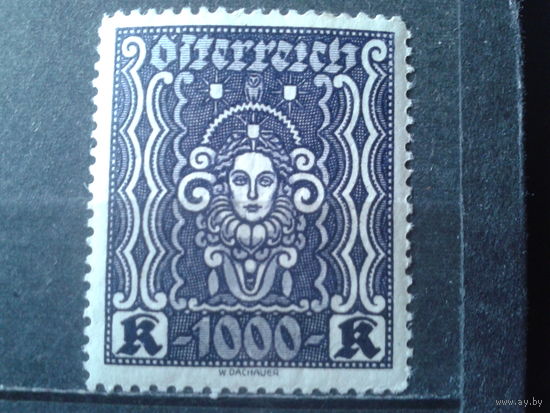 Австрия 1922 Стандарт** 1000 крон