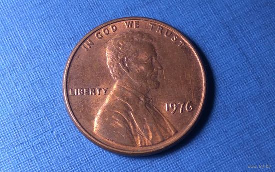 1 цент 1976. США.