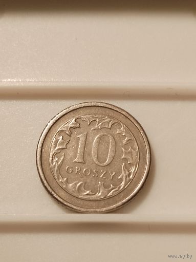 10 грошей 1993 г. Польша