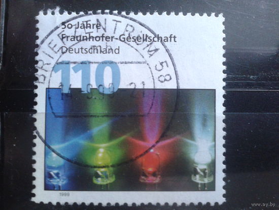 Германия 1999 светодиоды Михель-1,1 евро гаш
