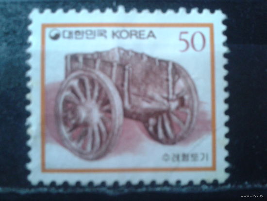 Южная Корея 1990 Стандарт, антиквариат, тележка