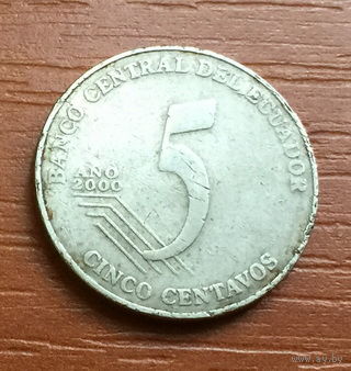 Эквадор, 5 сентаво 2000