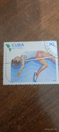 Куба 1983. Панамериканские игры. Марка из серии